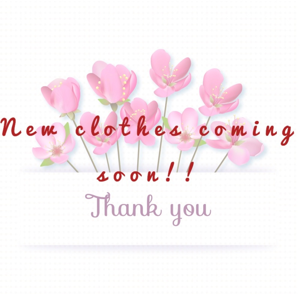 New clothes and online store coming soon!